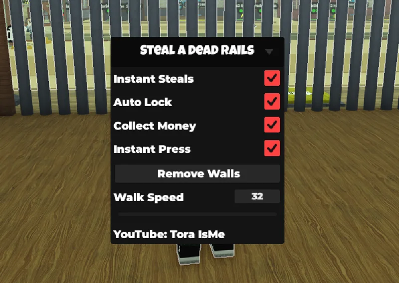 Steal A Dead Rails: Instant Steals, Auto Lock, Instant Press!