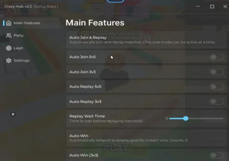 Jump Stars: Auto Join, Auto Replay, Auto Win!
