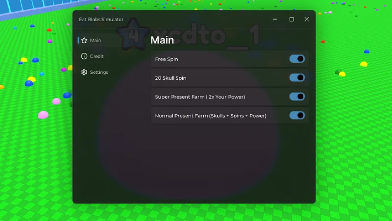 Eat Blobs Simulator: Free Spin, Super Present Farm!
