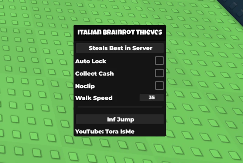 Italian Brainrot Thieves: Auto Lock, Collect Cash, NoClip