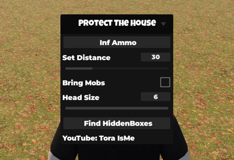 Protect The House From Monsters: Inf Ammo, Bring Mobs, Head Size