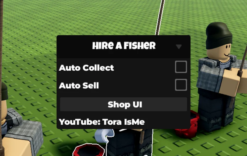 Hire a Fisher: Auto Collect, Auto Sell