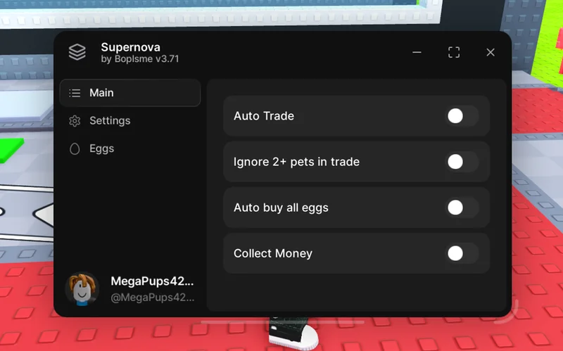 Trade a Brainrot: Auto Trade, Auto Buy Eggs, Collect Money