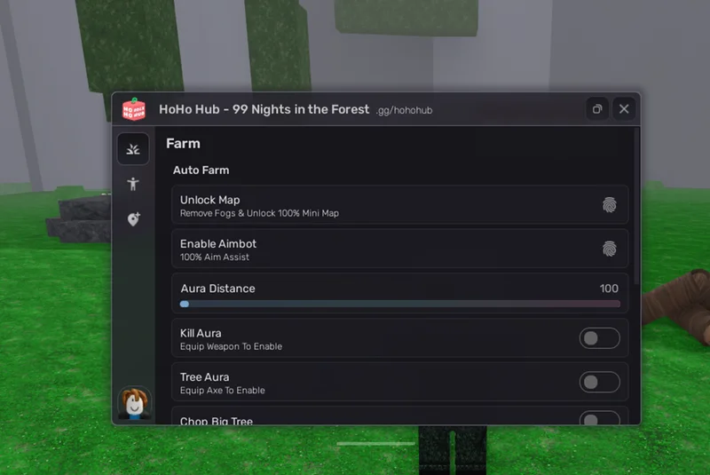 99 Nights in the Forest: Auto Farm, Unlock Map, Kill Aura