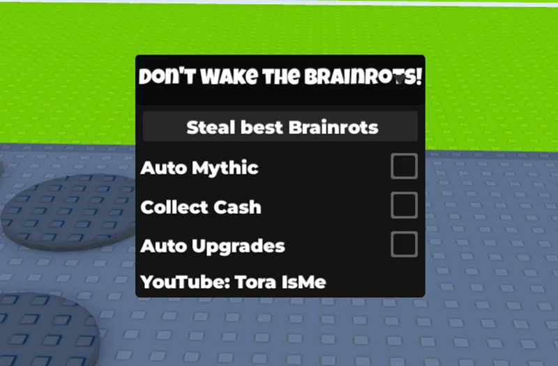 Don't Wake the Brainrots: Auto Mythic, Collect Cash, Auto Upgrade