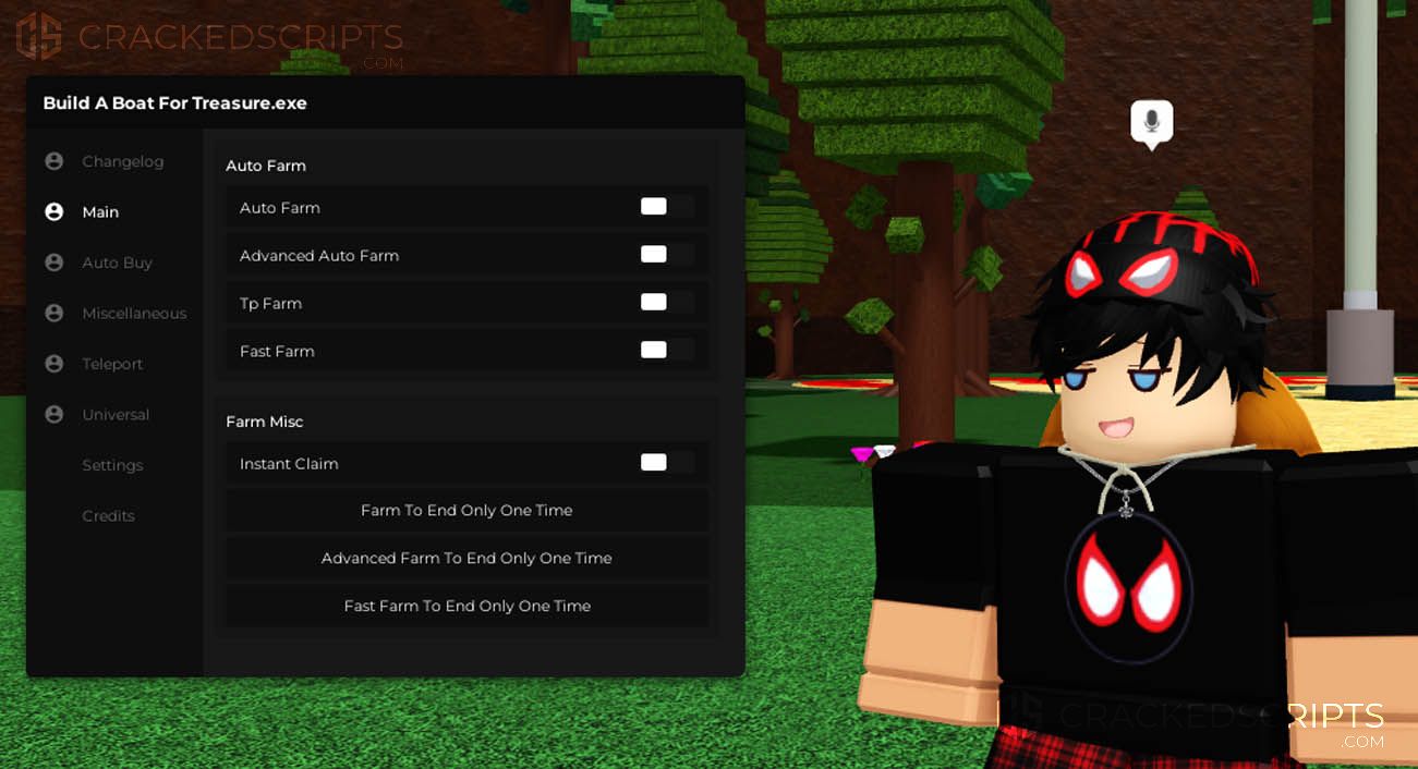 Build A Boat For Treasure (BBFT / BABFT): Infinite Gold, Auto Farm, Fast Farm, Tp Farm, Instant Claim, Auto Buy, Teleport