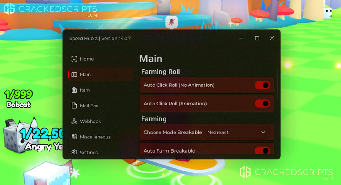 Pets Go: Speed Hub X | AutoFarm, AutoRoll, AutoFarm Breakeables, e.t.c