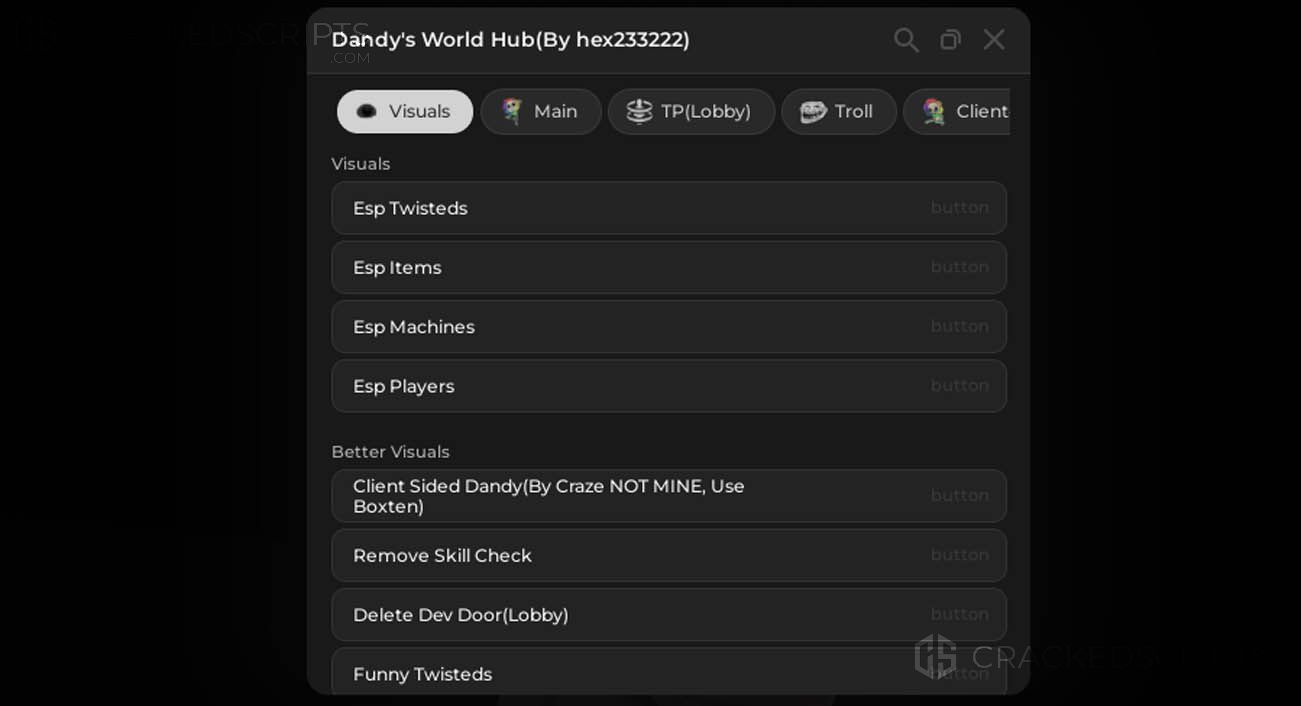 Dandy's World: ESP, Client-Sided Things, Troll, Autofarrn, AND MORE!